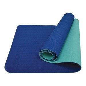 Schildkröt Fitness Podložka na jógu Bicolor, 4 mm (navy modrá/mintová)