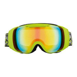 crivit Dětské lyžařské a snowboardové brýle (limetkově zelená / šedá)