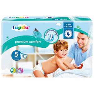 lupilu® Dětské pleny Premium Comfort, velikost 5 JUNIOR, 35 kusů (Žádný údaj)