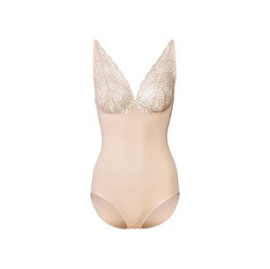 esmara® Dámské tvarující body (adult#female#ne, L (44/46), meruňková, úzká ramínka)