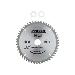 PARKSIDE® Tvrdokovový pilový kotouč (210 mm 48 zubů)