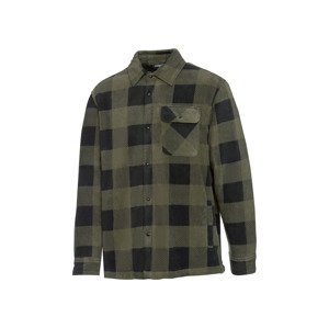 PARKSIDE Pánská košilová bunda (XL (56/58), olivová/káro)