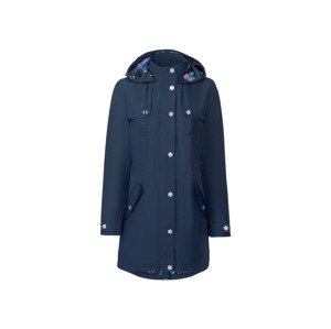 esmara® Dámský nepromokavý kabát (adult#female#ne, 34, navy modrá)