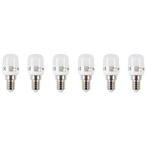 LIVARNO home LED žárovka, 6 kusů (žárovka do lednice matná)