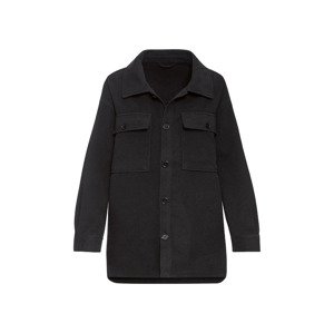 esmara Dámská košilová bunda (XS (32/34), černá)