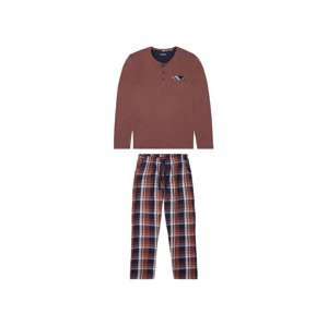 LIVERGY Pánské pyžamo (male, M (48/50), červená)