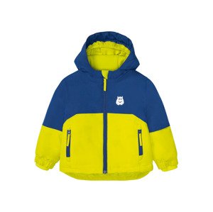lupilu® Chlapecká lyžařská bunda (child#male#ne, 86/92, navy modrá / žlutá)