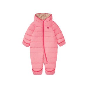 lupilu® Dívčí zimní overal / fusak  (baby/infant#female#ne, 74/80, světle růžová)