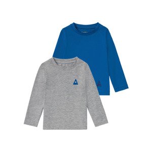 lupilu® Chlapecké triko s dlouhými rukávy / rolá (child#Žádný údaj#male, 98/104, šedá/modrá)
