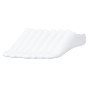 esmara® Dámské nízké ponožky BIO, 7 párů (adult#female, 39/42, bílá)