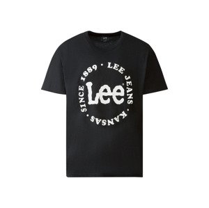 Lee Pánské triko 89 Tee (cotton fibre#adult#male#half sleeve#Ne#regular fit#Ne#Ne#Ne#Ne#Ne#t-shirt#Žádný údaj, L, černá)