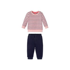 lupilu® Dívčí souprava, 2dílná (74/80, navy modrá)