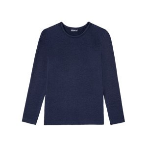 pepperts Chlapecké termo triko s dlouhými rukávy (146/152, navy modrá)