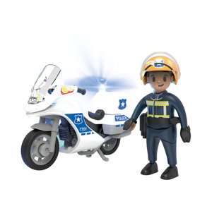 Playtive Dopravní prostředek s figurkou (policejní motocykl)
