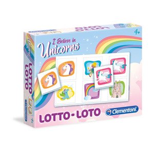 Clementoni Výuková hra pro předškoláky (loterie jednorožec)