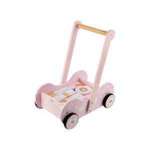 Playtive Dětský posuvný vozík (světle růžová)