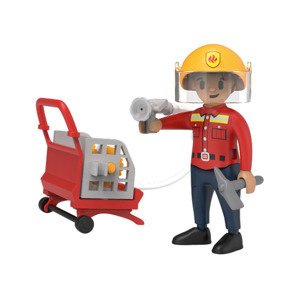 Playtive Postavička na hraní Go Set XS (hasič s požárním vozem)