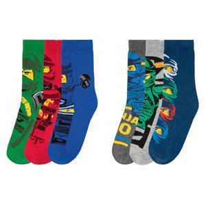 LEGO Ninjago Chlapecké ponožky, 3 páry
