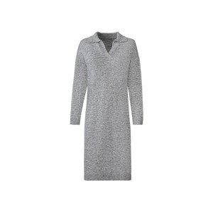 esmara® Dámské úpletové šaty (M (40/42), šedá)