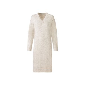 esmara® Dámské úpletové šaty (adult#female#ne, S (36/38), béžová)