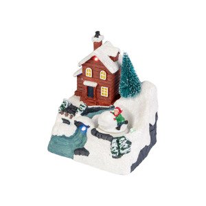 LIVARNO home Vánoční LED vesnička (dítě se sněhovou koulí)