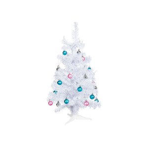 LIVARNO home Umělý vánoční stromek, 60 cm (bílá)