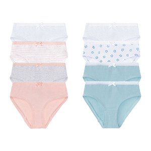 lupilu® Dívčí kalhotky s BIO bavlnou, 4 kusy (child#female#ne#briefs)