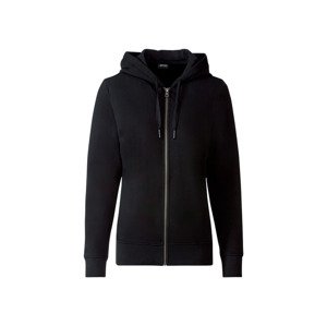 esmara Dámská tepláková mikina (female, XS (32/34), černá)