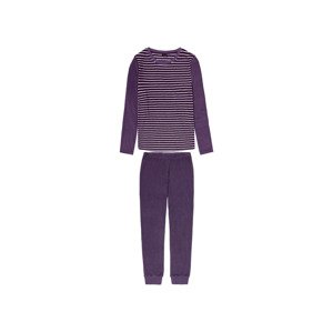 esmara Dámské pyžamo (, XS (32/34), pruhy / lila fialová)