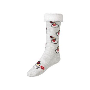 esmara Dámské vánoční ponožky (39/42, šedá)