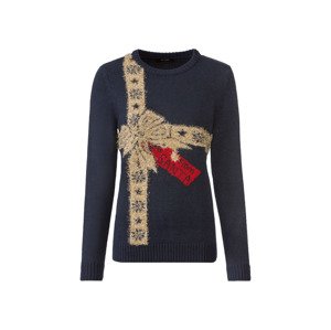 esmara® Dámský vánoční svetr (adult#female, XS (32/34), modrá)