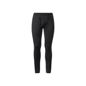 LIVERGY Pánské spodní termo kalhoty (6/L, černá)
