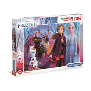 Clementoni Puzzle, 104 dílků (Ledové království 27274)