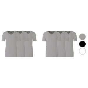 LIVERGY® Pánské spodní triko, 3 kusy (male)