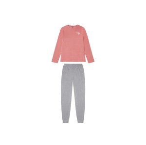 esmara® Dámské pyžamo (L (44/46), růžová/šedá)