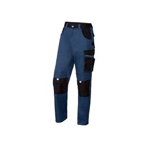 PARKSIDE PERFORMANCE Pánské profesionální pracovní kalhoty (48, modrá/černá)