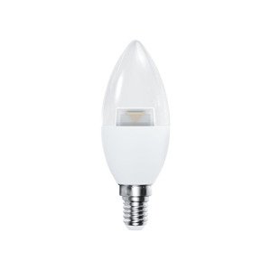 LIVARNO home LED žárovka (svíčka transparentní E14, 5,5 W)