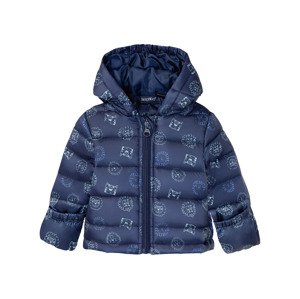 lupilu® Chlapecká prošívaná bunda (baby/infant#male#ne, 56, námořnická modrá)