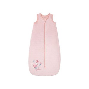 lupilu Dětský spací pytel s BIO bavlnou (70, světle růžová)