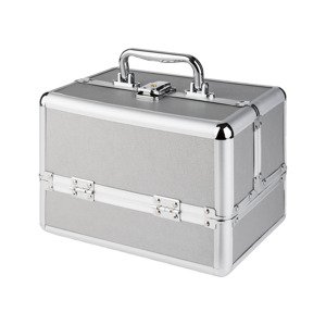 LIVARNO home Kosmetický kufřík (stříbrná)