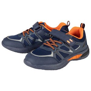 lupilu® Chlapecká blikajicí obuv (age >2-4y, 25, tmavě modrá / oranžová)