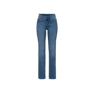 esmara Dámské džíny „Straight Fit“ (36, dlouhé, tmavě modrá)