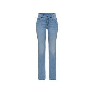 esmara Dámské džíny „Straight Fit“ (34, krátké, světle modrá)
