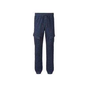 LIVERGY Pánské cargo kalhoty (50, navy modrá)