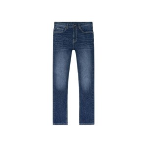 LIVERGY® Pánské džíny „Slim Fit“, 3 délky (adult#male#ne, 48 (32/32), tmavě modrá)