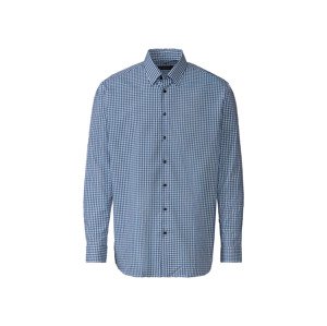 Nobel League Pánská business košile "Slim Fit", káro/zelená (adult#male#ne, 40)