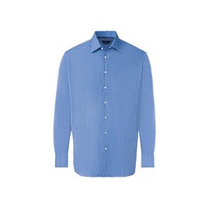 Nobel League Pánská košile "Slim Fit", modrá (39)