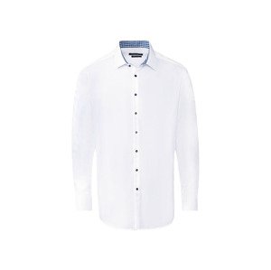 Nobel League Pánská business košile "Slim Fit", bílá (42)
