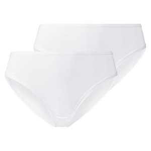 esmara® Dámské kalhotky BIO, 2 kusy (adult#female#ne#briefs, S (36/38), bílá)