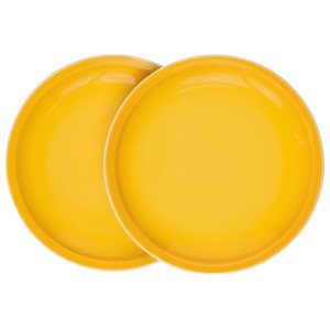ERNESTO Sada nádobí, 2dílná  (žlutá, sada talířů)
